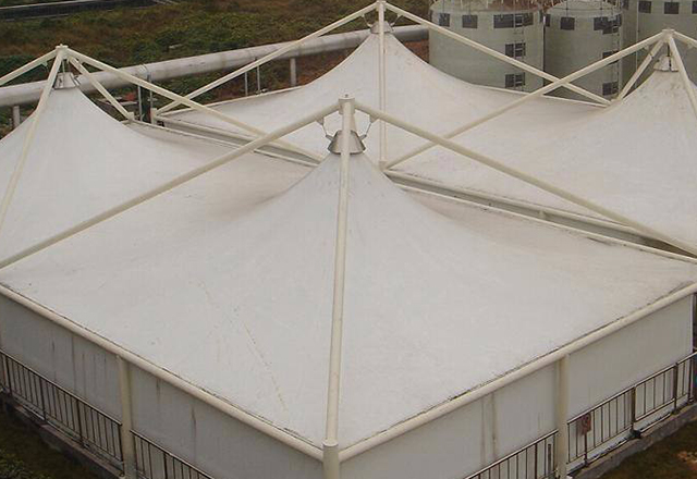 污水池膜加蓋案例