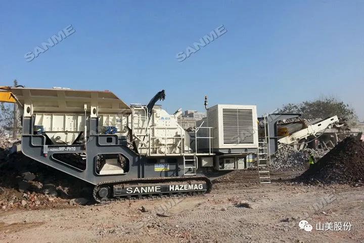 上海山美股份｜深耕履帶移動(dòng)式破碎篩分市場(chǎng)，為客戶締造卓越價(jià)值