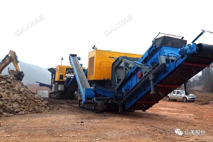 上海山美股份｜深耕履帶移動(dòng)式破碎篩分市場(chǎng)，為客戶締造卓越價(jià)值