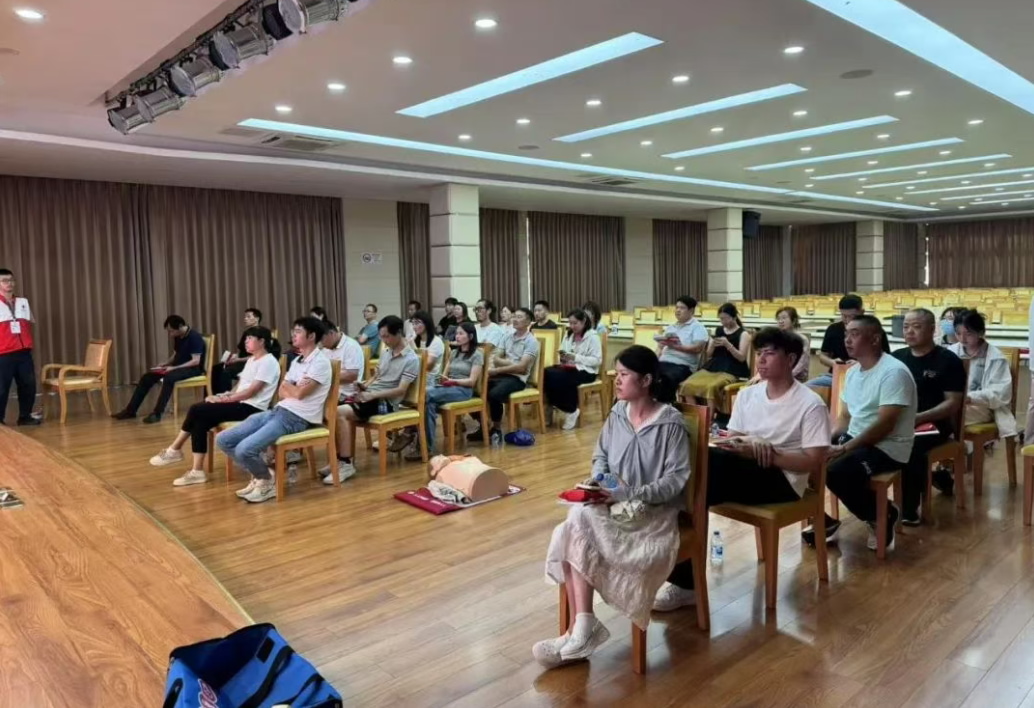 上海紅十字會走進(jìn)上海山美股份開展應(yīng)急救護(hù)培訓(xùn) 為安全保駕護(hù)航